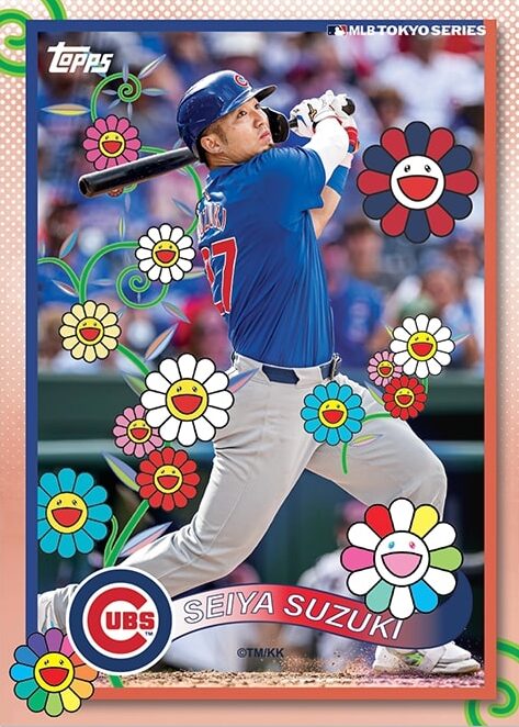 TAKASHI MURAKAMI + MLB WORLD TOUR TOKYO SERIES 2025 TOPPS TRADING CARDS BOX SET