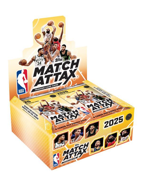 2025-26 Topps Match Attax NBA Basketball Power Pack Edition Box