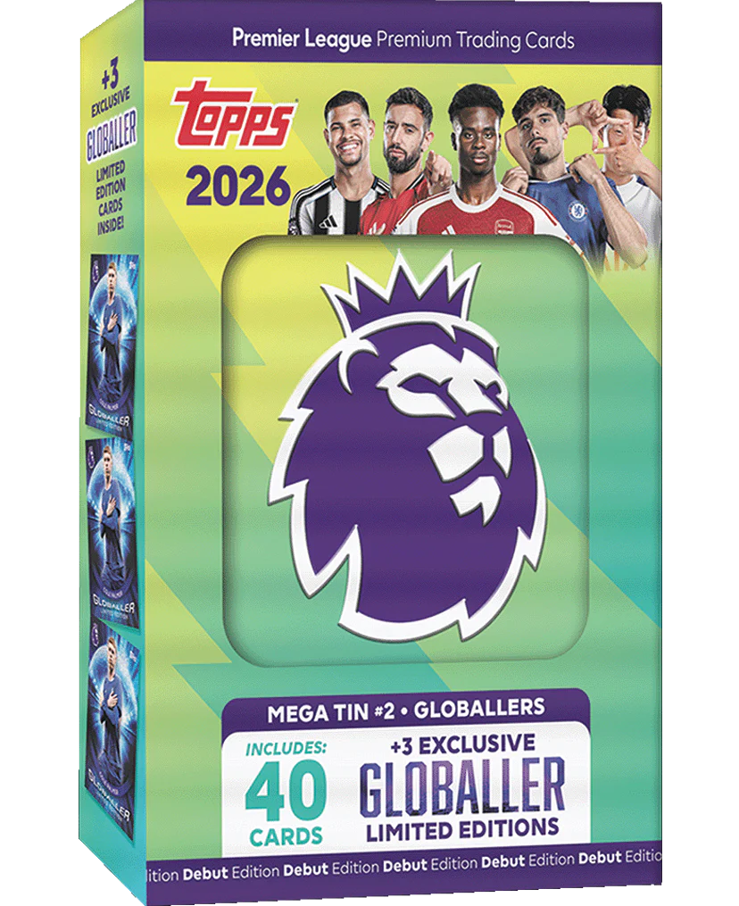 2026 Topps Premier League - Debut Edition - Mega Tin (Big Game Baller)