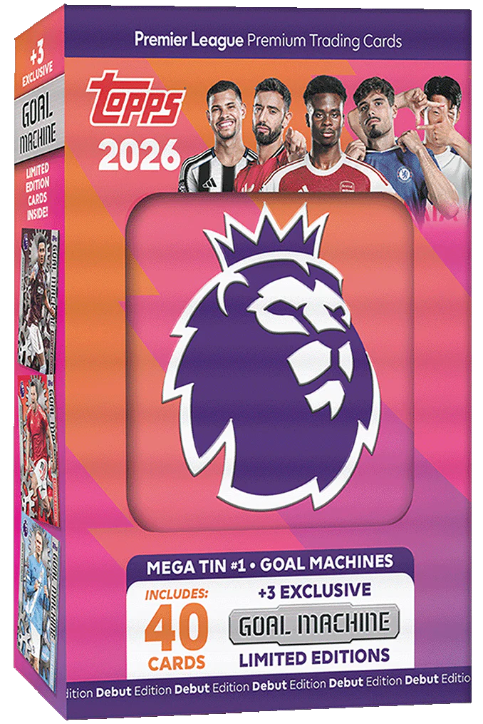 2026 Topps Premier League - Debut Edition - Mega Tin (Big Game Baller)