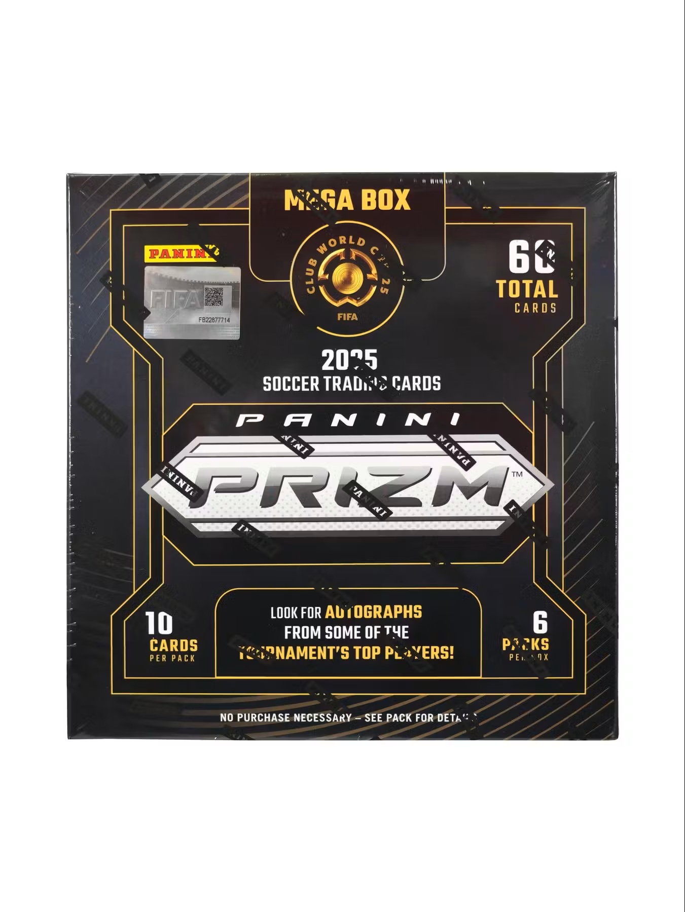 2025 Panini Prizm FIFA Club World Cup Soccer NPP Mega Box