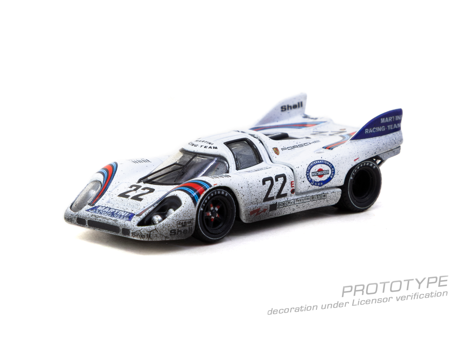Tarmac Works 1/64 Porsche 917 KH 24h Le Mans 1971 Winner #22 Race finished CURITIBA64 (Pre-order)