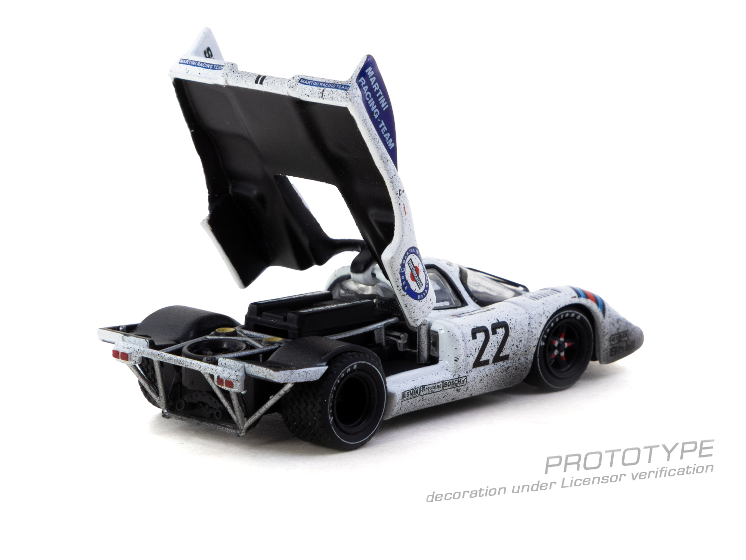 Tarmac Works 1/64 Porsche 917 KH 24h Le Mans 1971 Winner #22 Race finished CURITIBA64 (Pre-order)