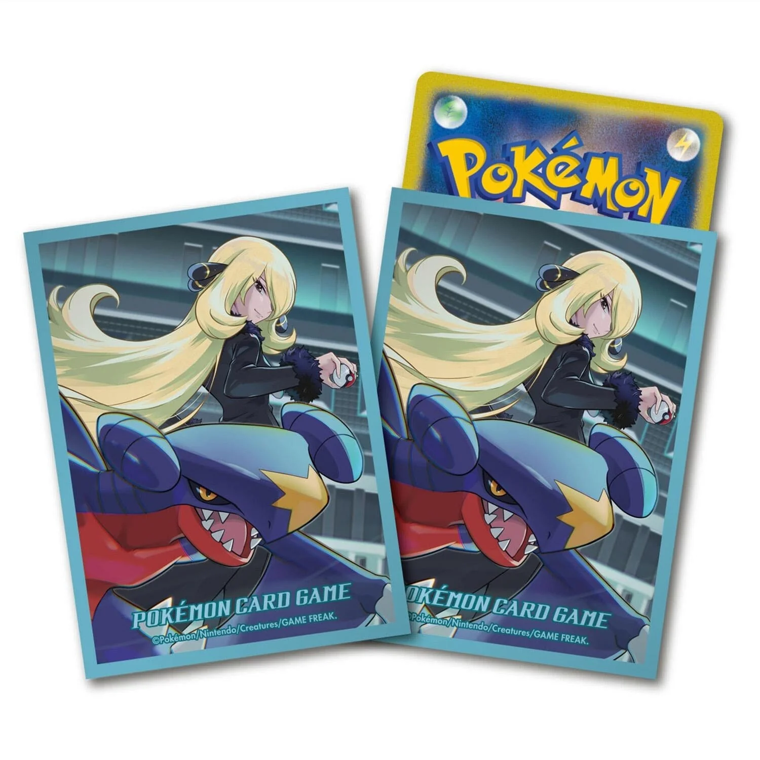 Cynthia & Garchomp Ver.2 Card Sleeve