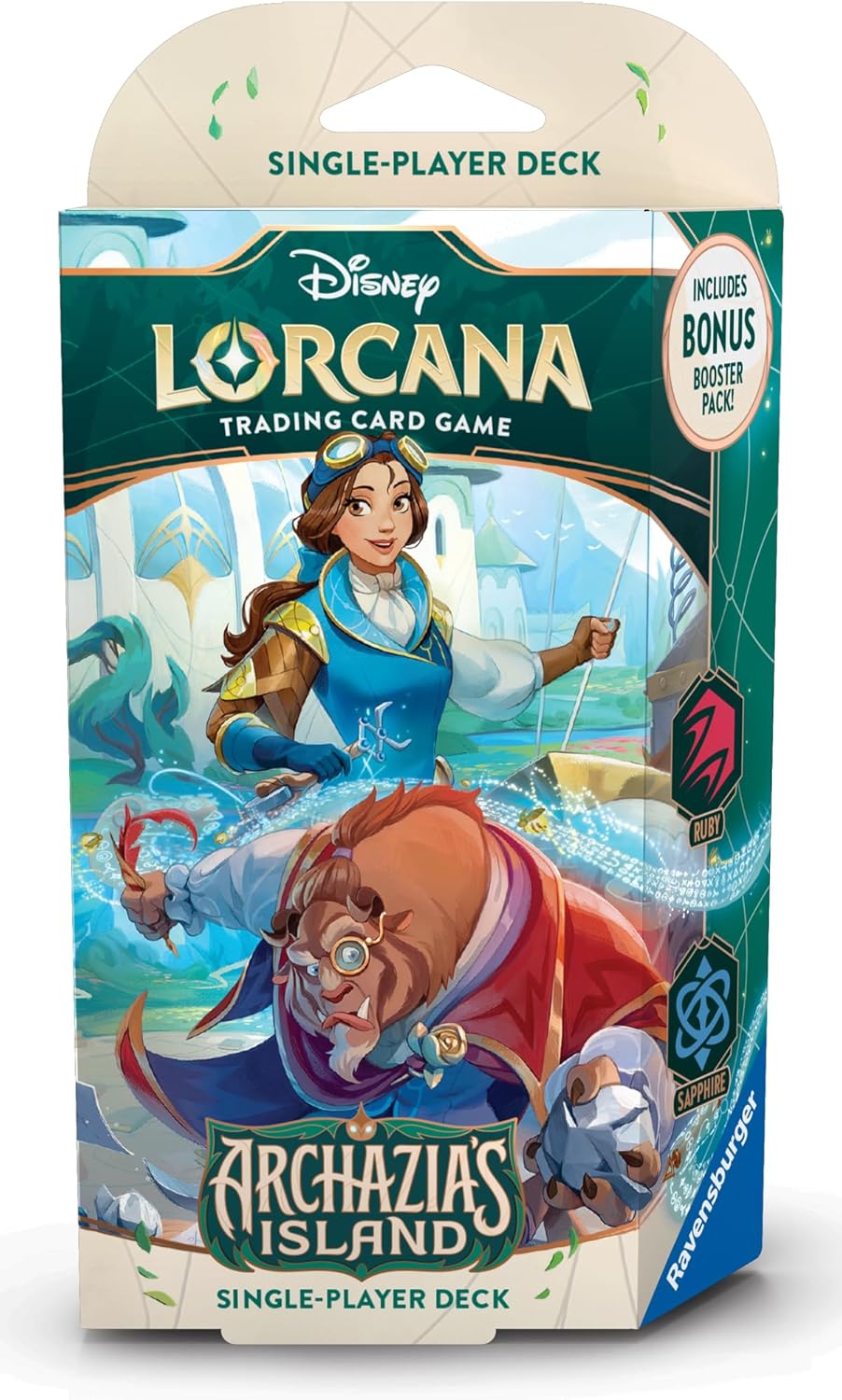 Disney Lorcana An Inventive Pair Archazia's Island Starter Deck