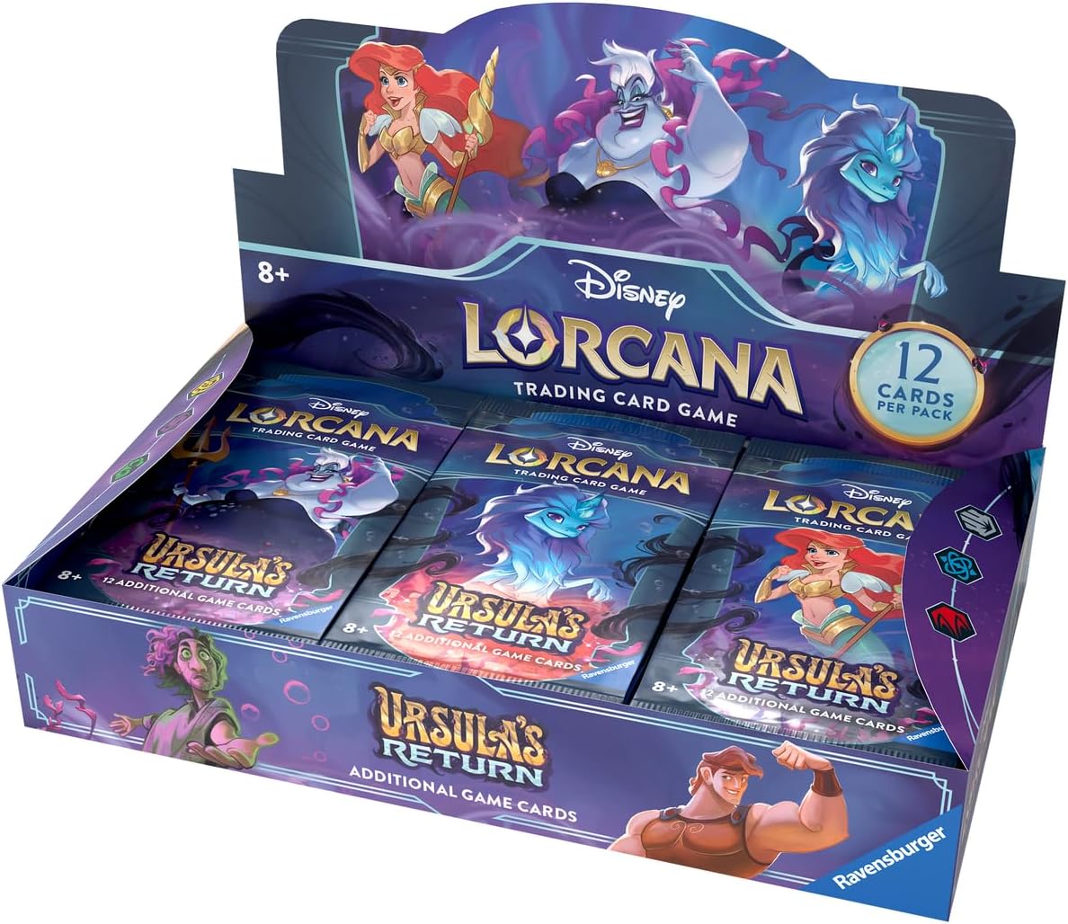 Disney Lorcana Set 4 Ursula's Return Booster Box