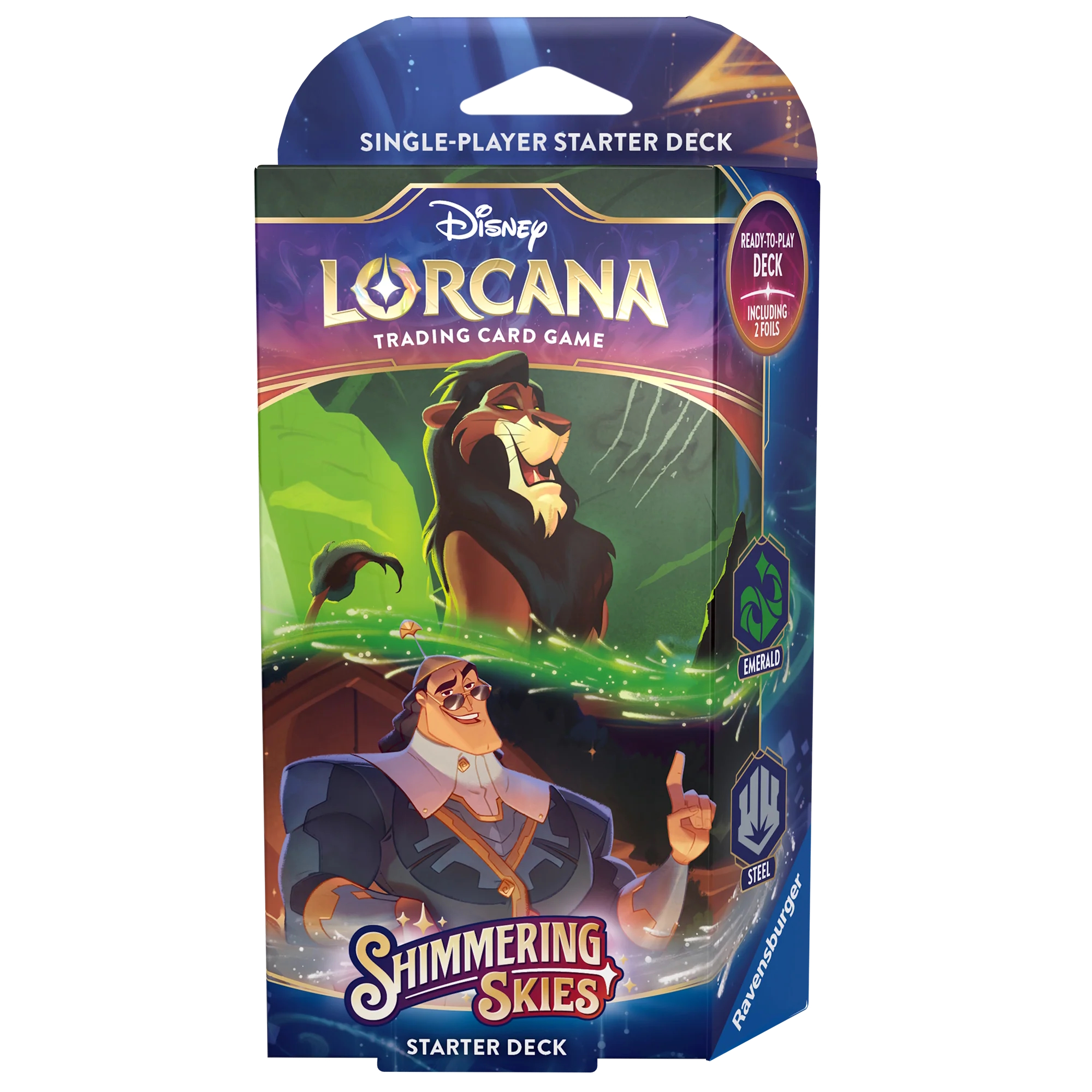 Disney Lorcana Shimmering Skies Starter Deck