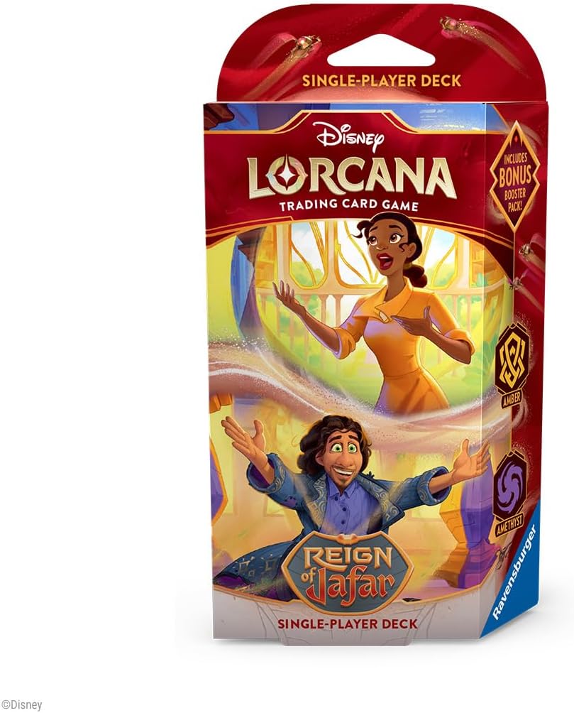 Disney Lorcana Tiana & Bruno Reign of Jafar Single Player Deck