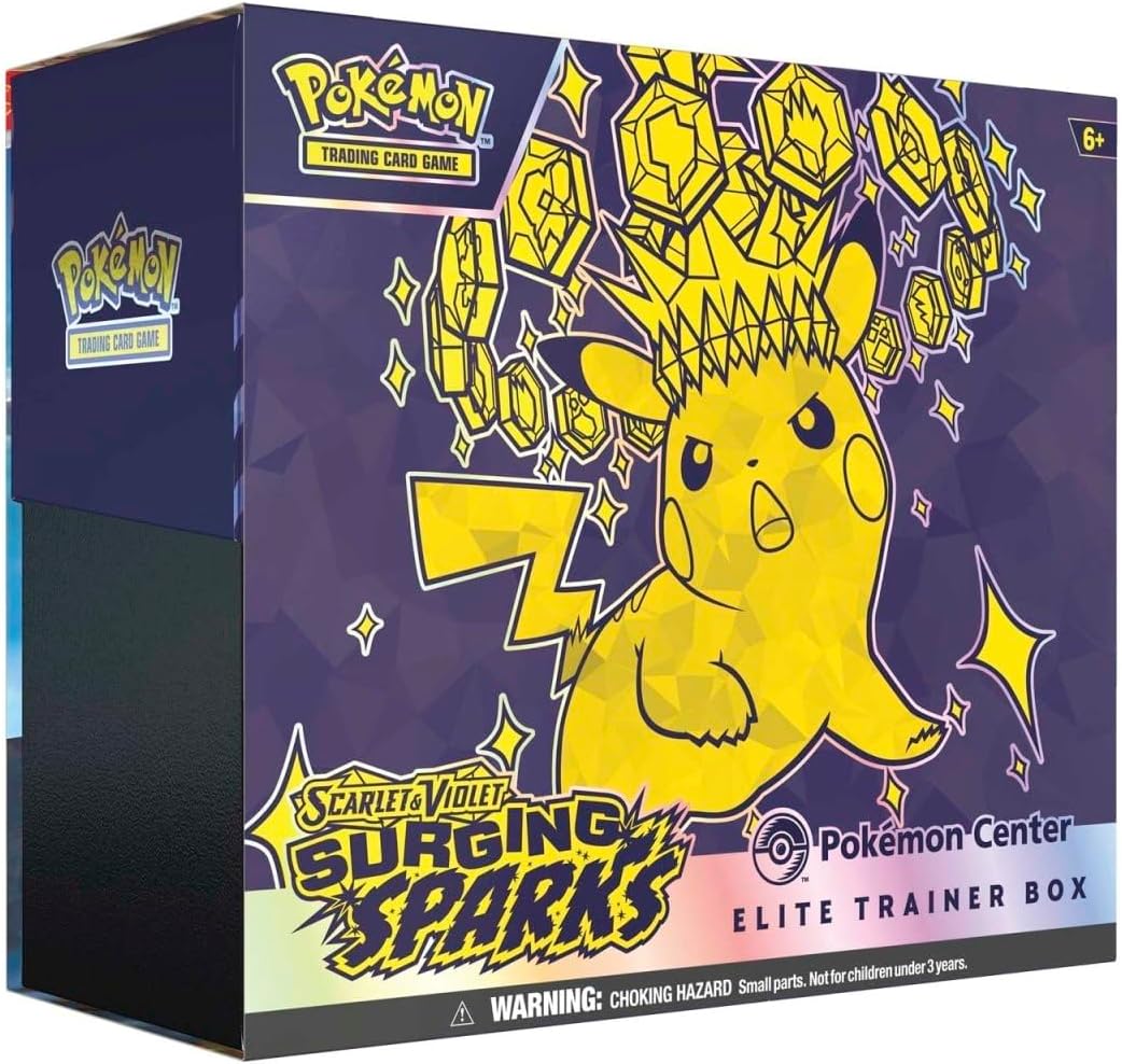 English Pokémon TCG Scarlet & Violet sv8 Surging Sparks ETB