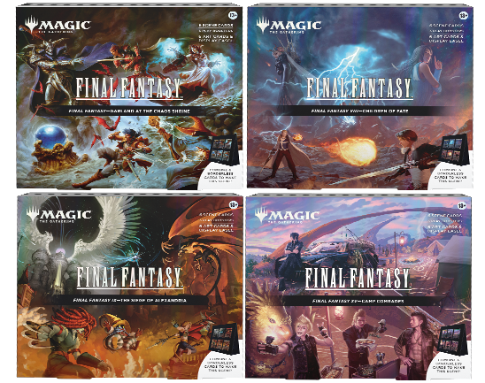 MTG Magic The Gathering Final Fantasy Scene Box