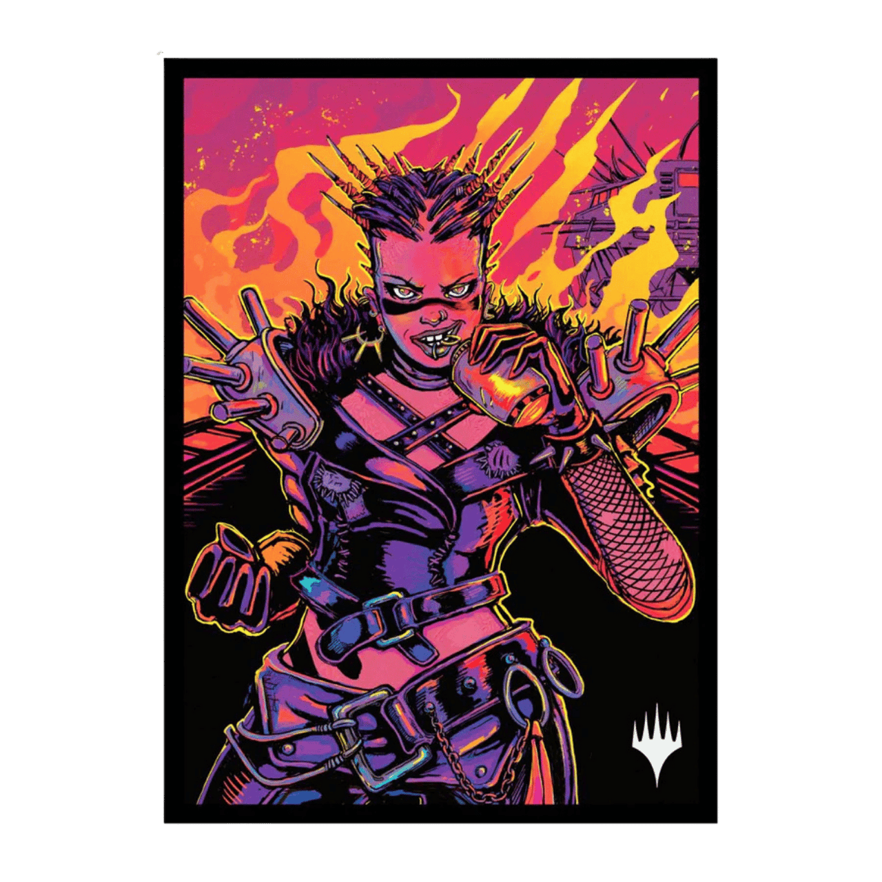 Fundas Standard 100ct Deck Protector Sleeves Borderless Racer 4 Magic The Gathering - Ultra Pro