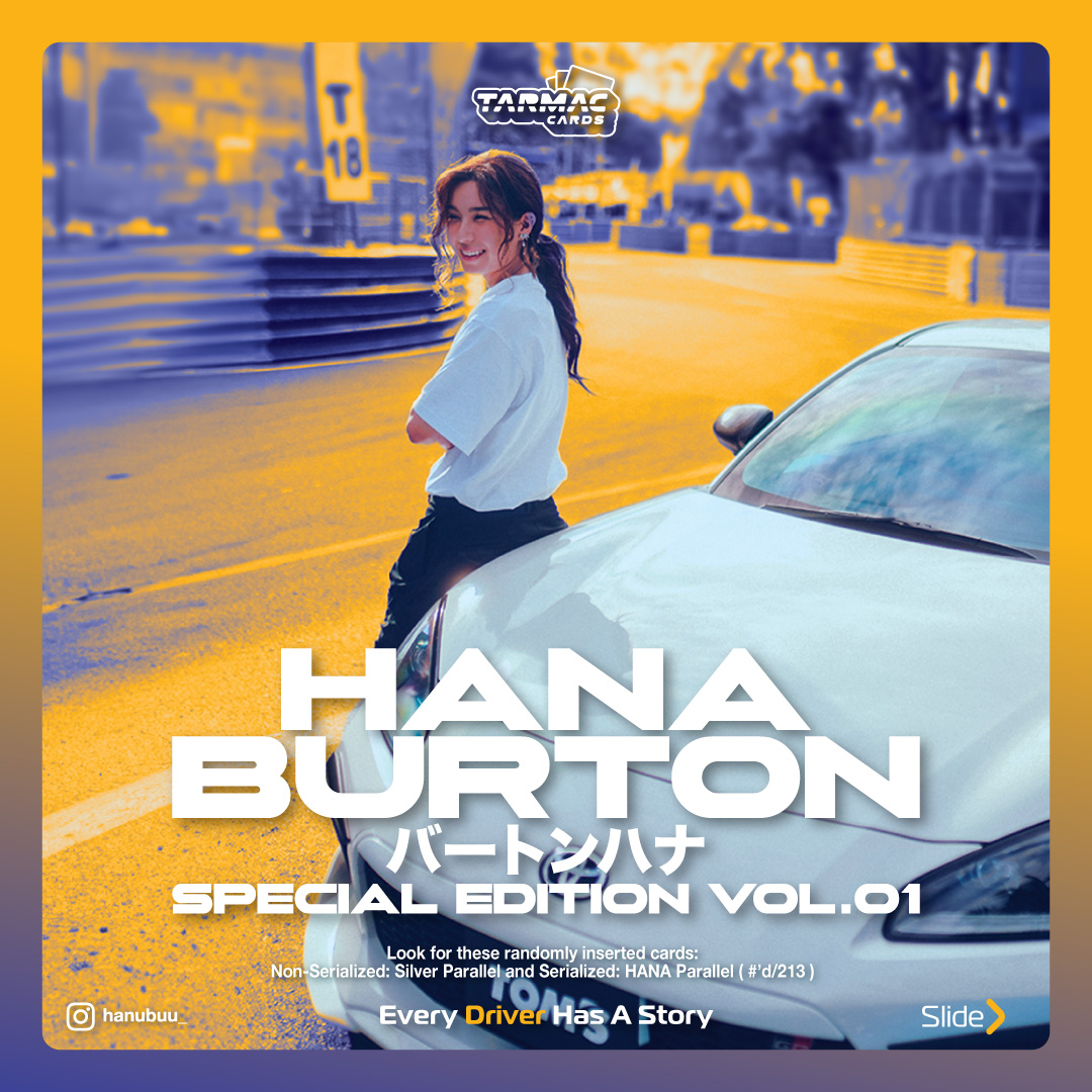 Tarmac Collectible Trading Card HANA BURTON SPECIAL EDITION VOL.01