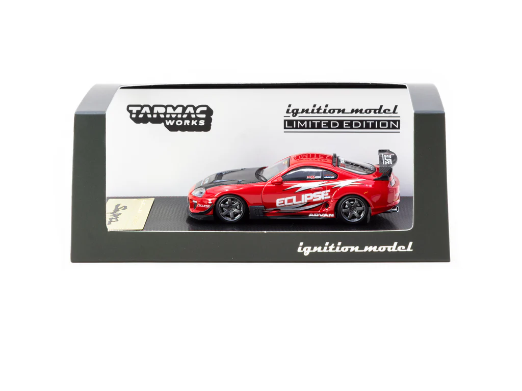 Ignition Model 1/64 Toyota Supra (JZA80) RZ Red - Tarmac Special Edition