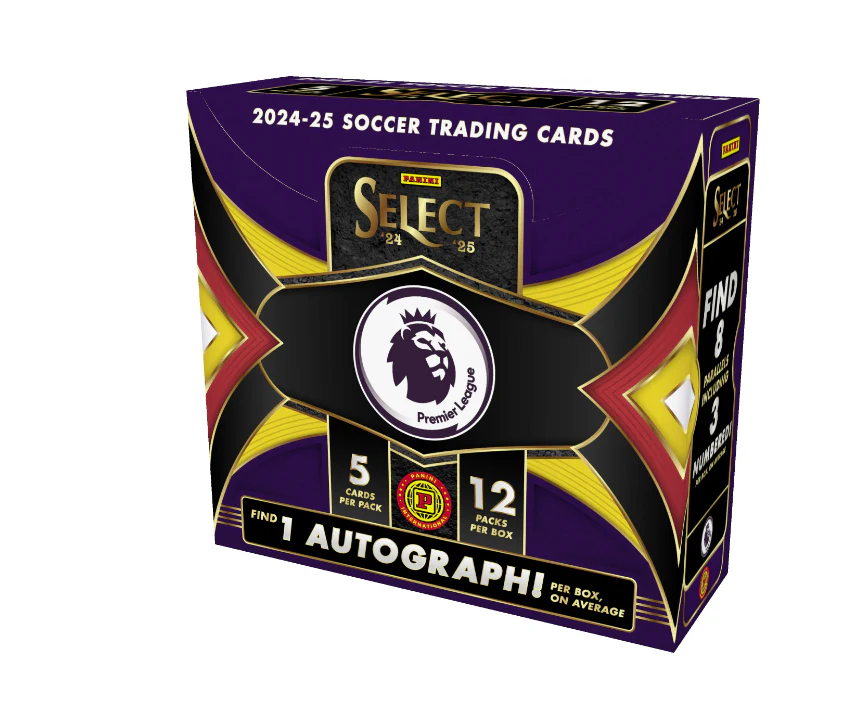 2024-25 Panini Select EPL Soccer Hobby International Box