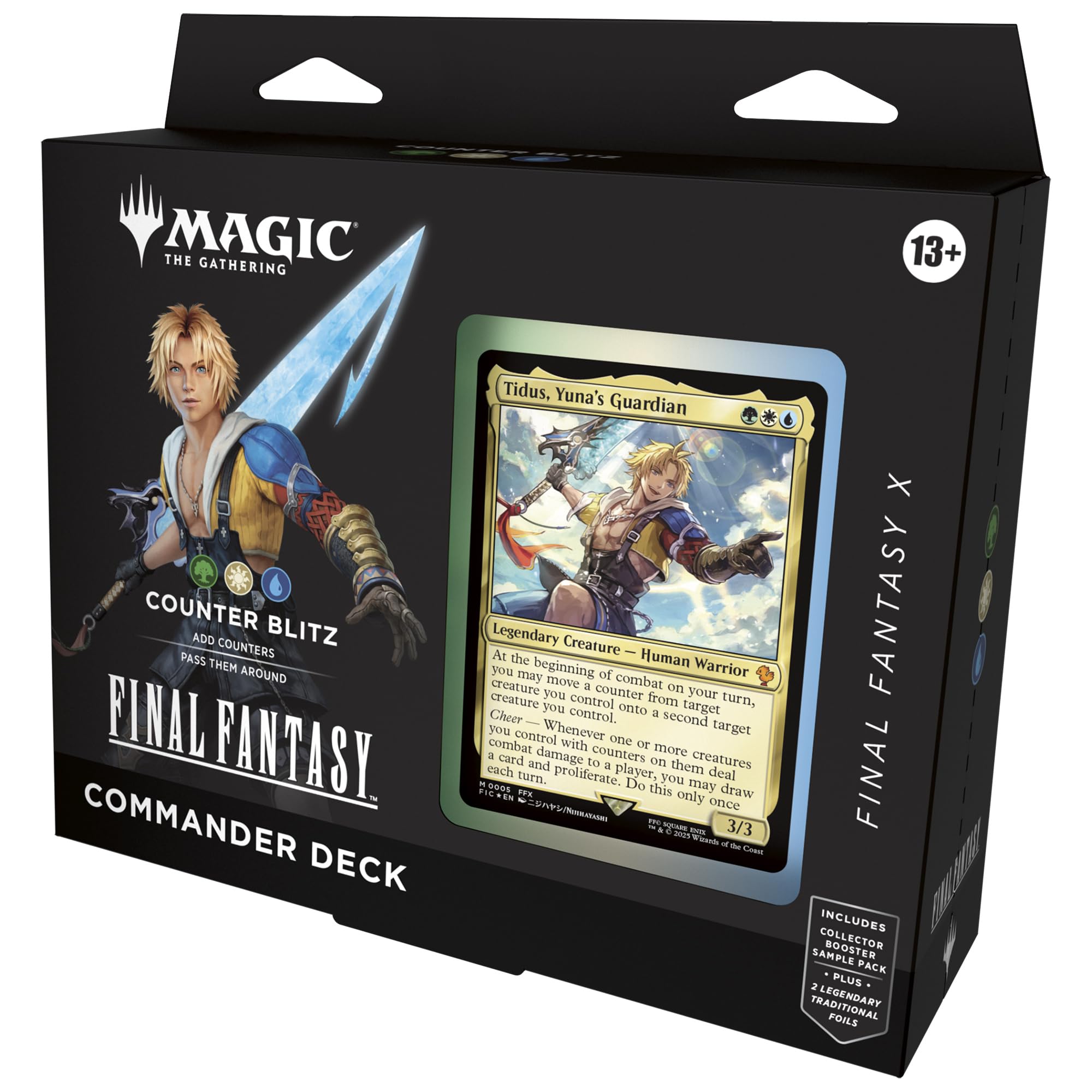 MTG Magic The Gathering Final Fantasy Commander Deck (Counter Blitz)