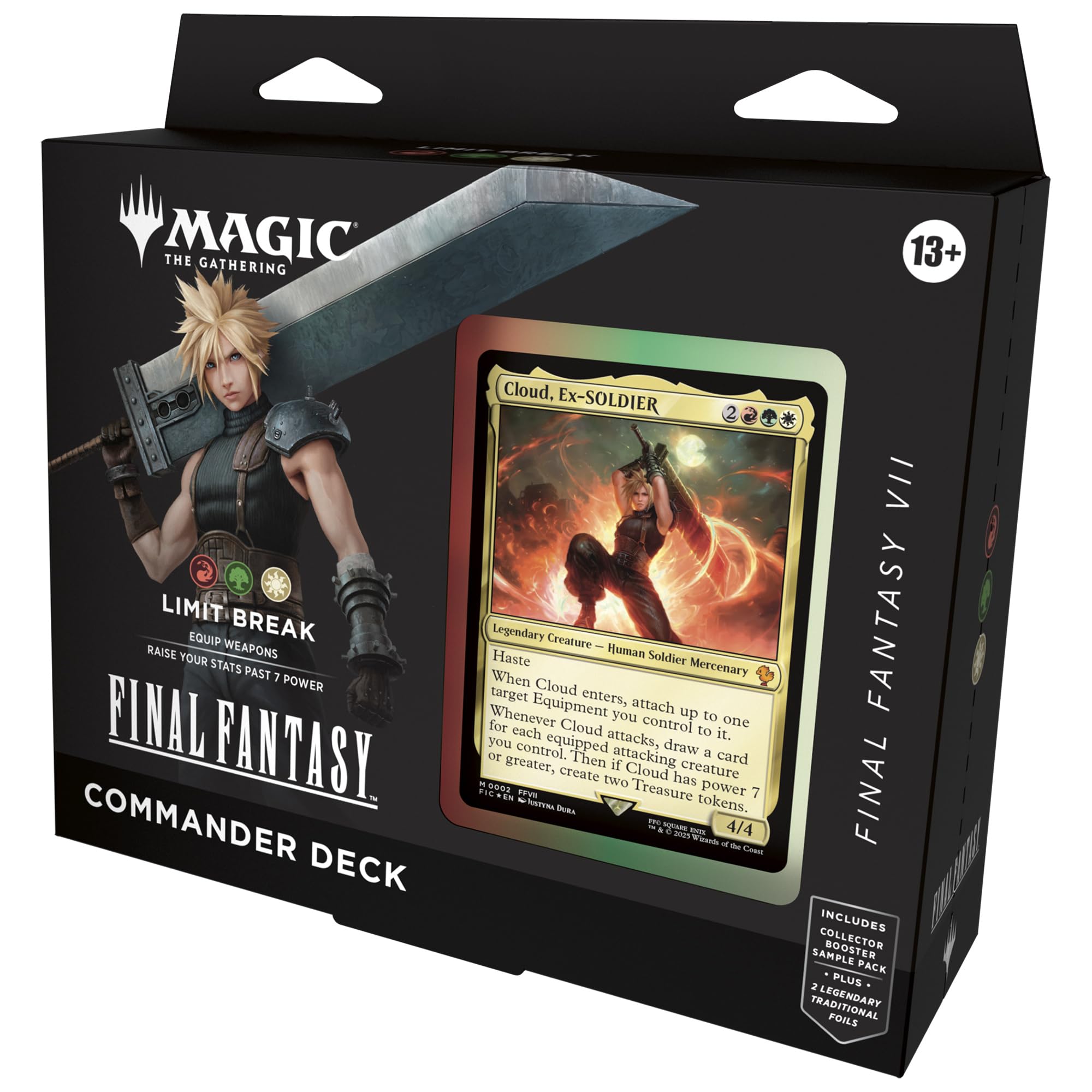 MTG Magic The Gathering Final Fantasy Commander Deck (Limit Break)