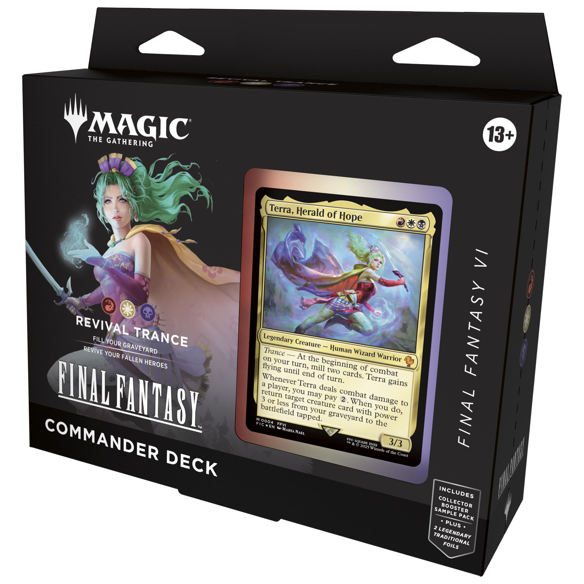 MTG Magic The Gathering Final Fantasy Commander Deck (Revival Trance)