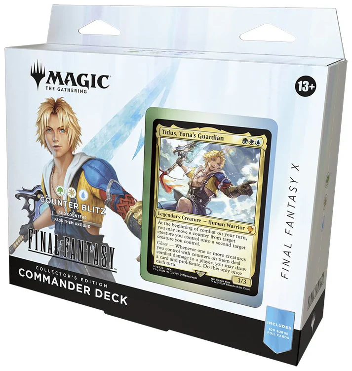 MTG Magic The Gathering Final Fantasy Commander Decks Collector's Edition (Counter Blitz)