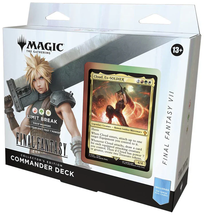 MTG Magic The Gathering Final Fantasy Commander Decks Collector's Edition (Limit Break)