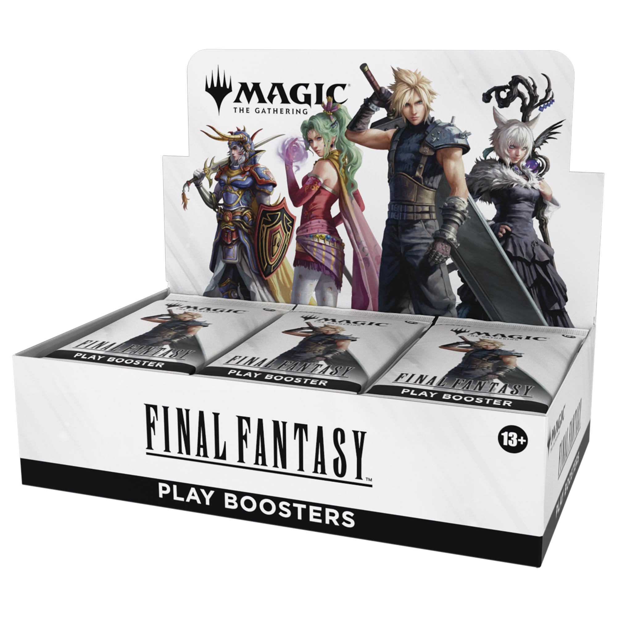 MTG Magic The Gathering Final Fantasy Play Booster Display