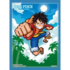 ONE PIECEカードゲーム オフィシャルカードスリーブ8 モンキー・D・ルフィ(ドット)