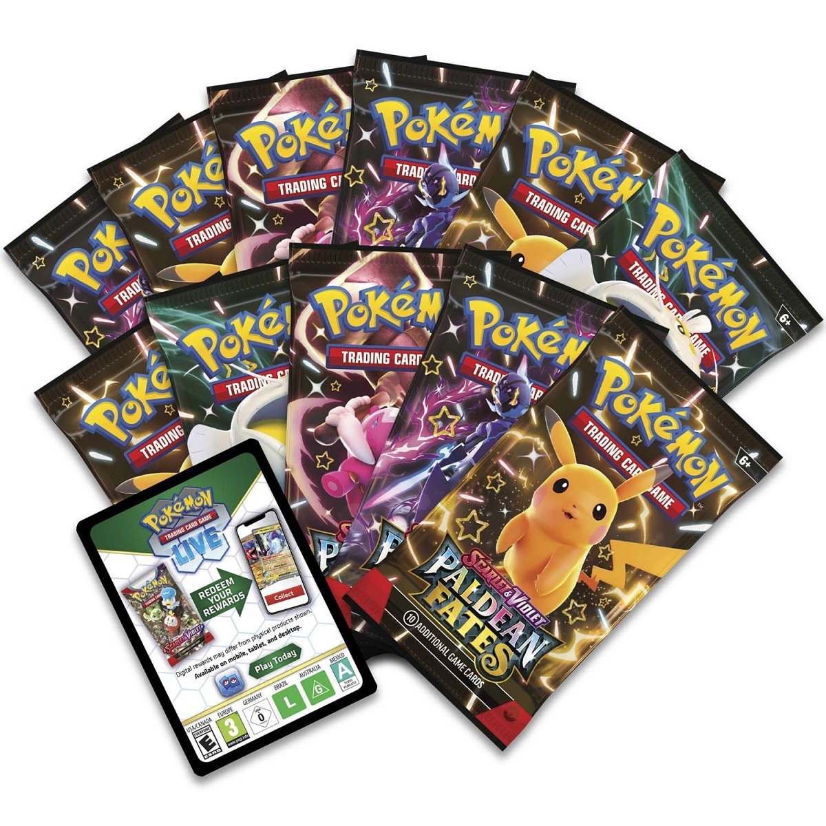 Pokemon TCG 美版 Scarlet & Violet Elite Trainer Box (ETB) 「Paldean Fates」