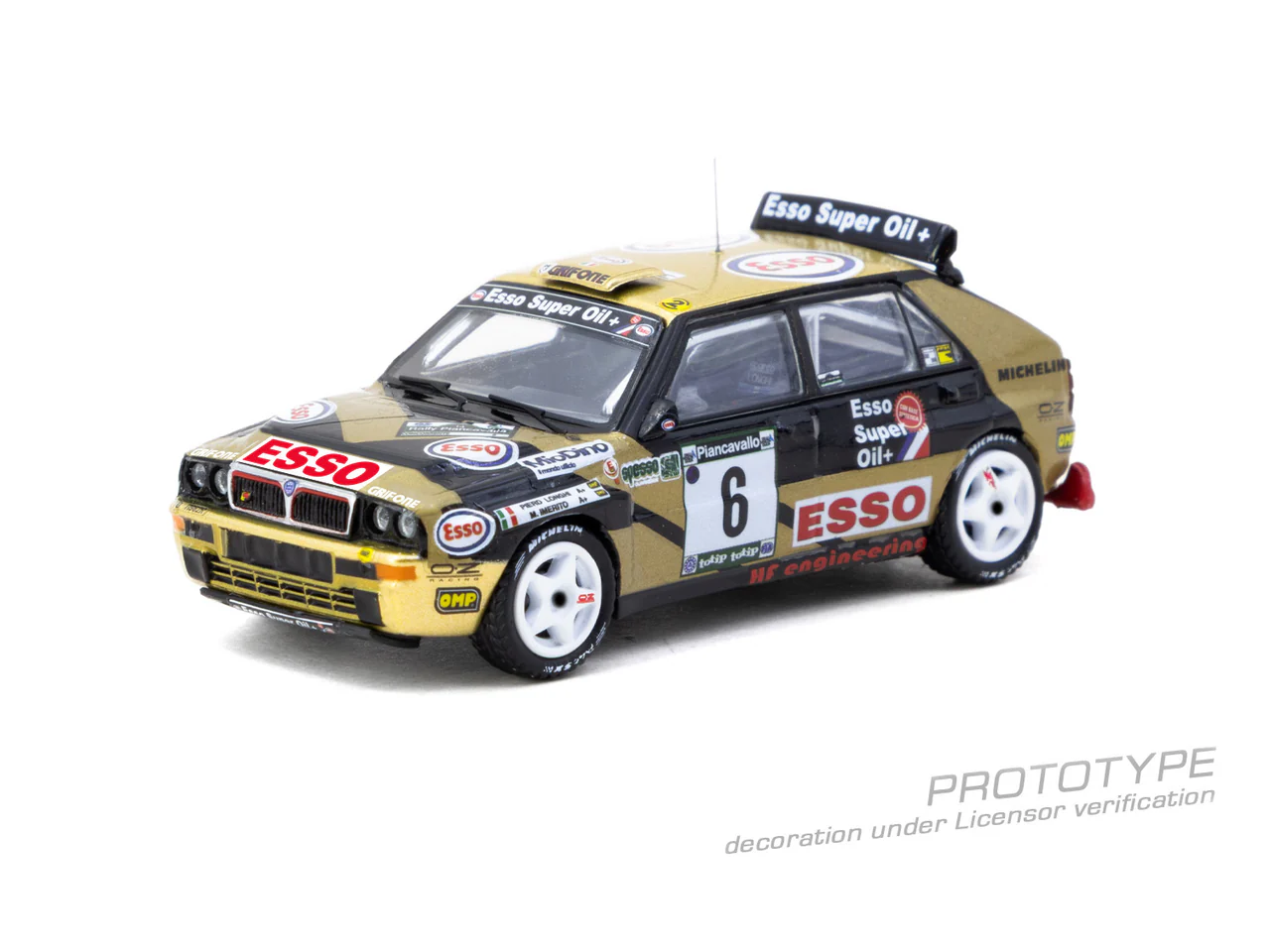 Tarmac Works 1/64 Lancia Delta HF Integrale  ECR Piancavallo Rally 1993 Winner Piero Longhi / Maurizio Imerito (Pre-order)