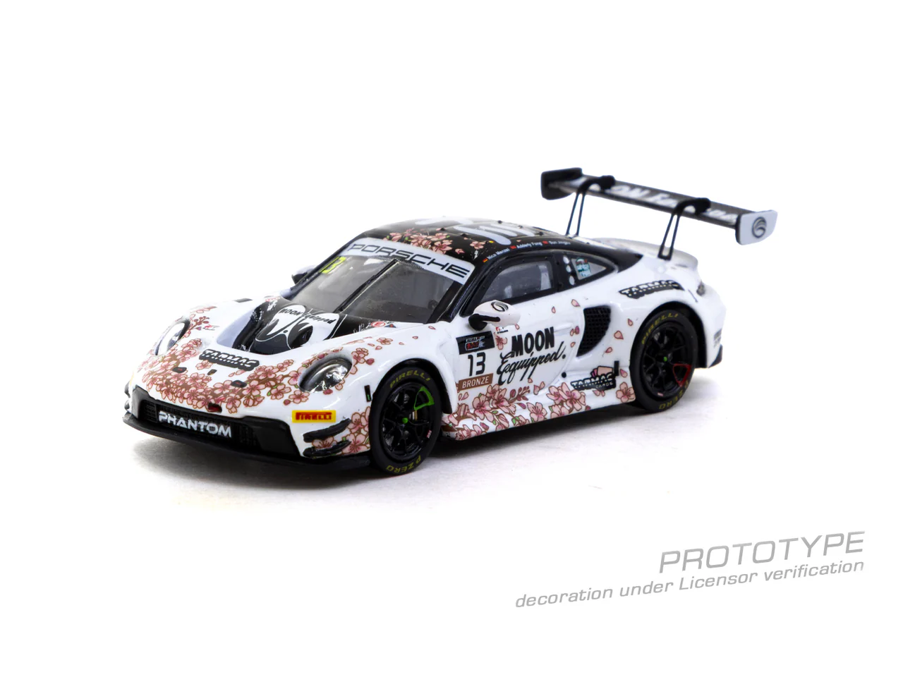 Tarmac Works 1/64 Porsche 911 GT3 R Suzuka 1000km - Intercontinental GT Challenge 2025 Phantom Global Racing Sun Jingzu / Adderly Fong / Nico Menzel (Pre-order)