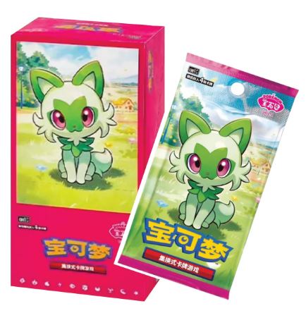 Pokemon Simplified Chinese 151 Gem Pack CBB1C 寶可夢集換式卡牌簡中版：動畫寶石包盒第一彈 CBB1C