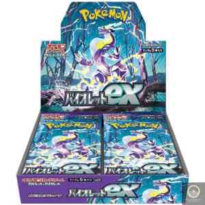 Pokemon TCG 日版卡牌 朱＆紫 sv1V バイオレットex Booster Box 「紫ex」