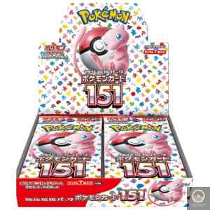 Pokemon TCG 日版卡牌 朱＆紫 sv2a ポケモンカード151 Booster Box 「151」