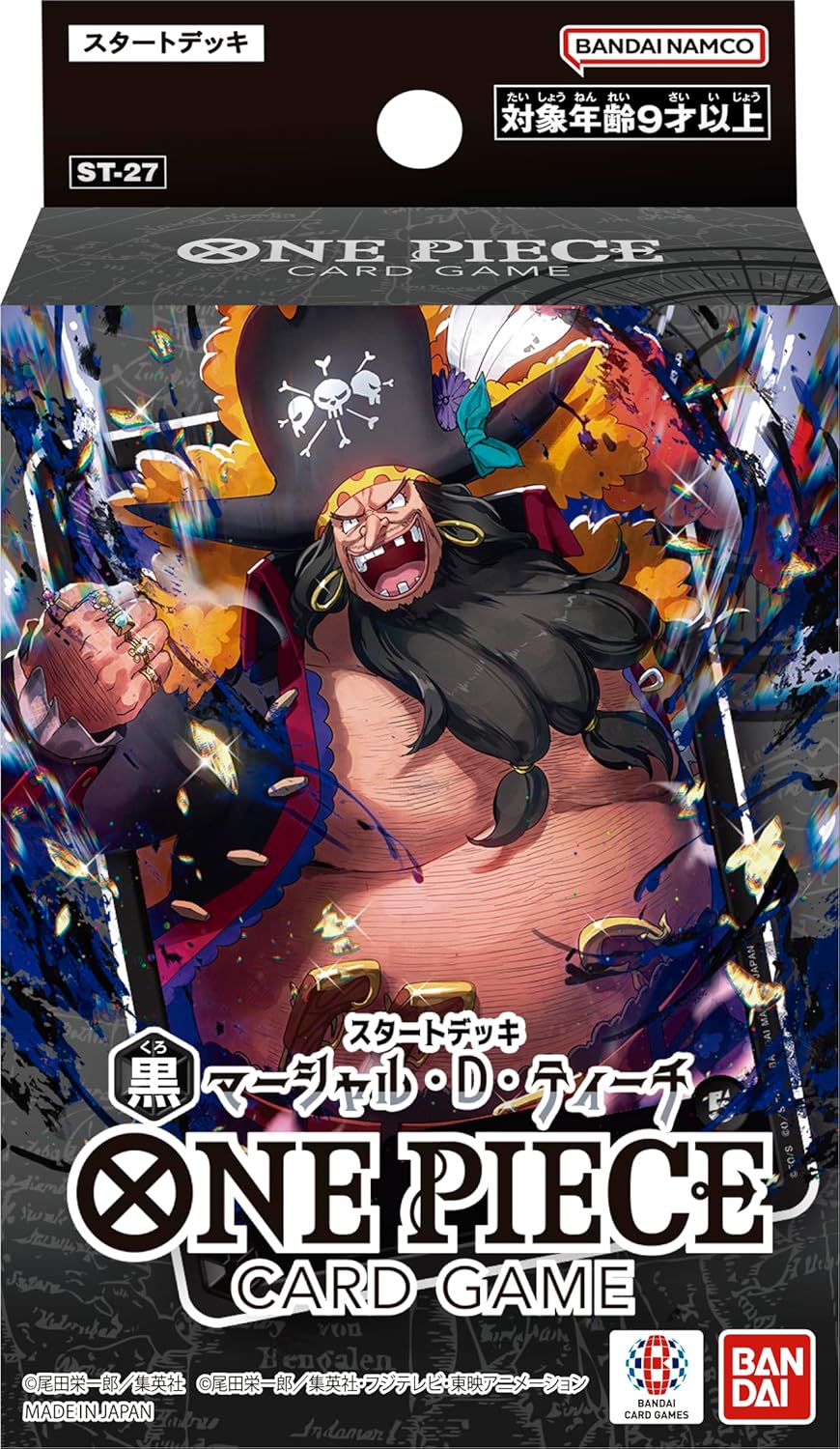 ST-27 One Piece Card Game 起始牌組 黒 マーシャル・D・ティーチ