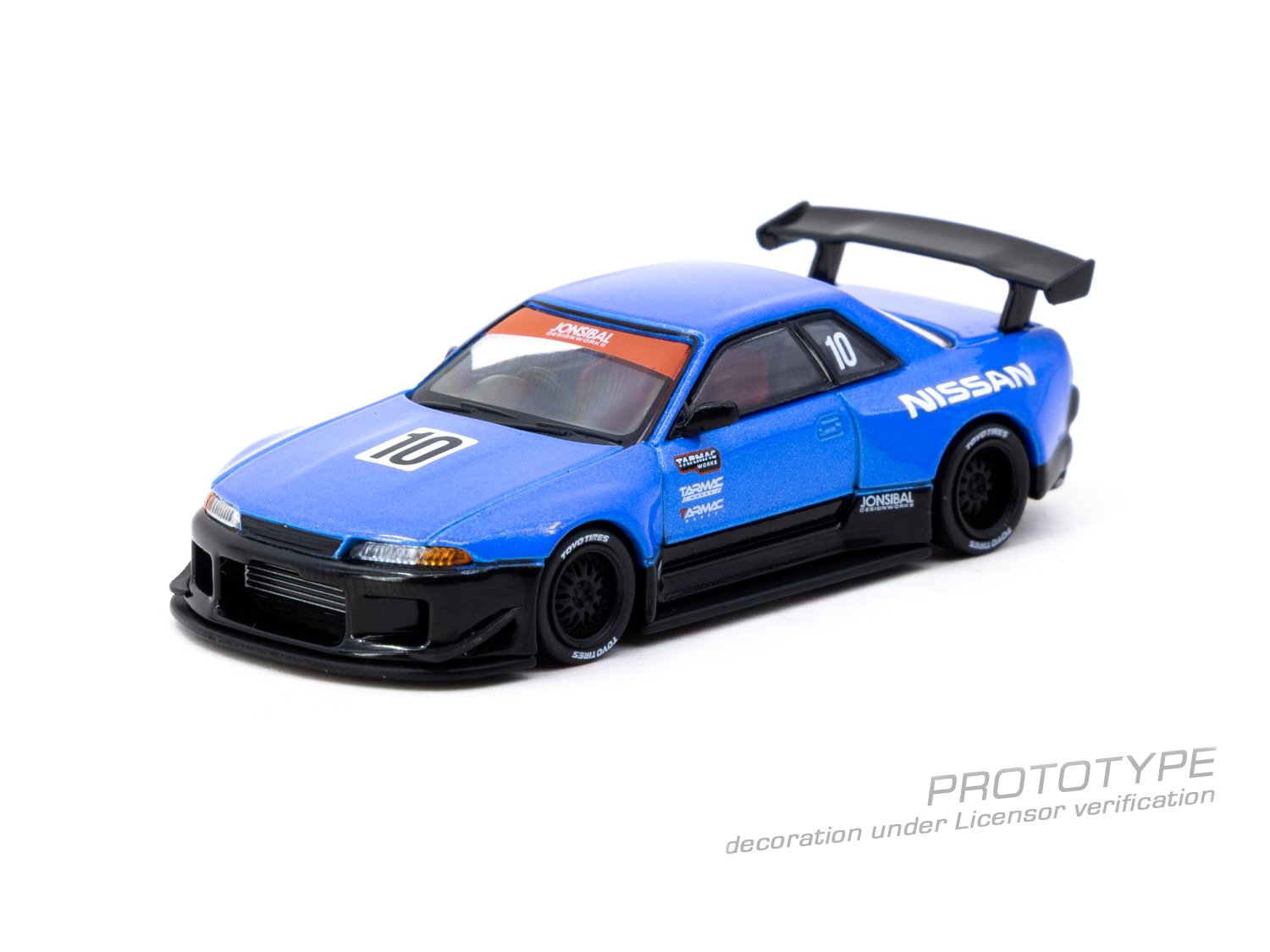Tarmac Works 1/64 Nissan Skyline (R32) Widebody - Designed by Jon Sibal T64G-061-10TH HOBBY64 【Tarmac Works 10th Anniversary Special Edition】
