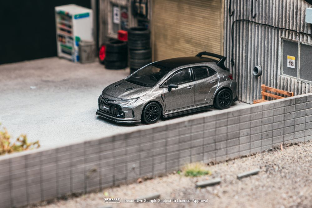 Tarmac Works 1/64 Toyota GR Corolla Grey GLOBAL64 (Pre-order)