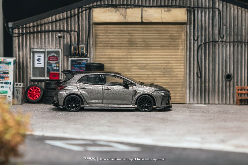 Tarmac Works 1/64 Toyota GR Corolla Grey GLOBAL64 (Pre-order)