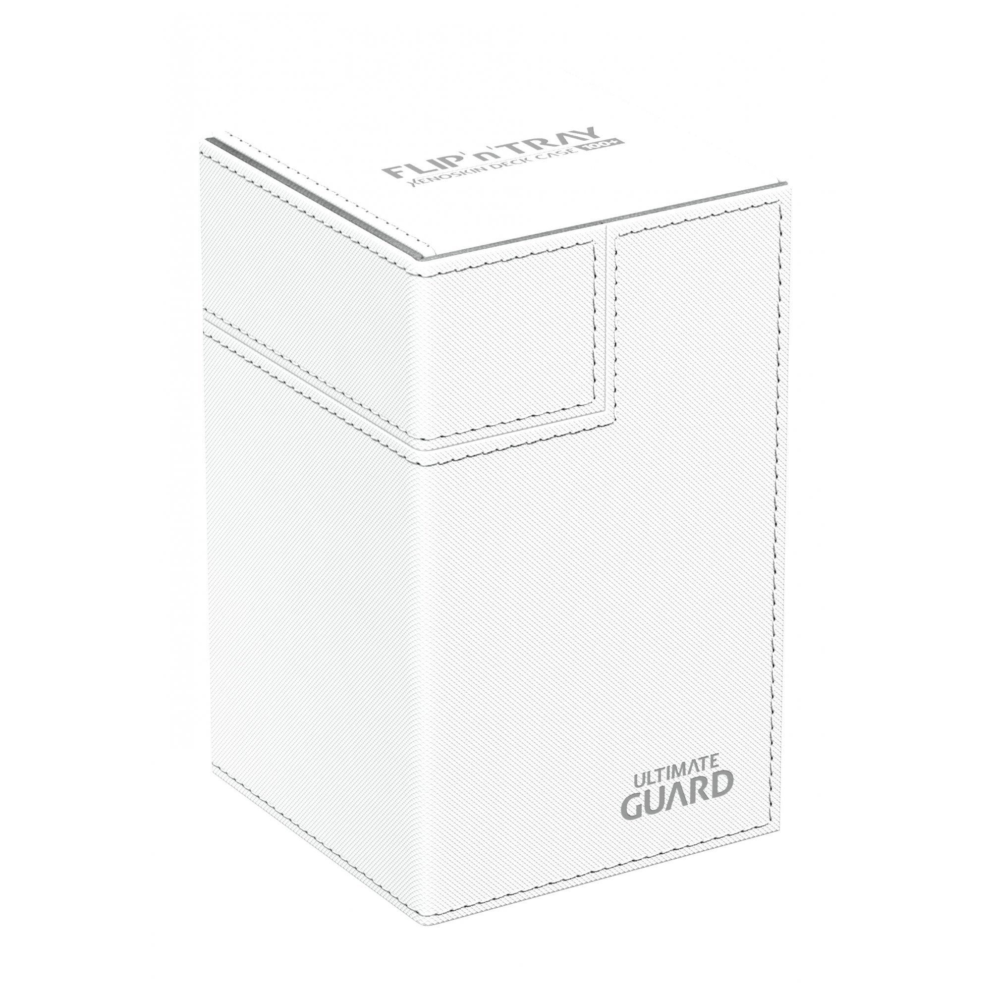 Ultimate Guard 100+ Xenoskin Flip n Tray Deck Case Box 白色