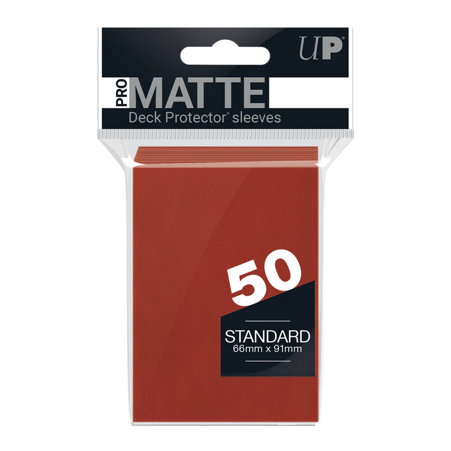 Ultra Pro: Pro-Matte Sleeves (50): Red