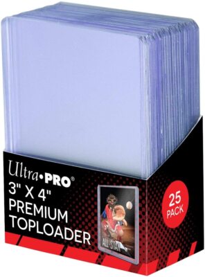 Ultra Pro Toploaders: 3" X 4" Clear Regular - 35 PT