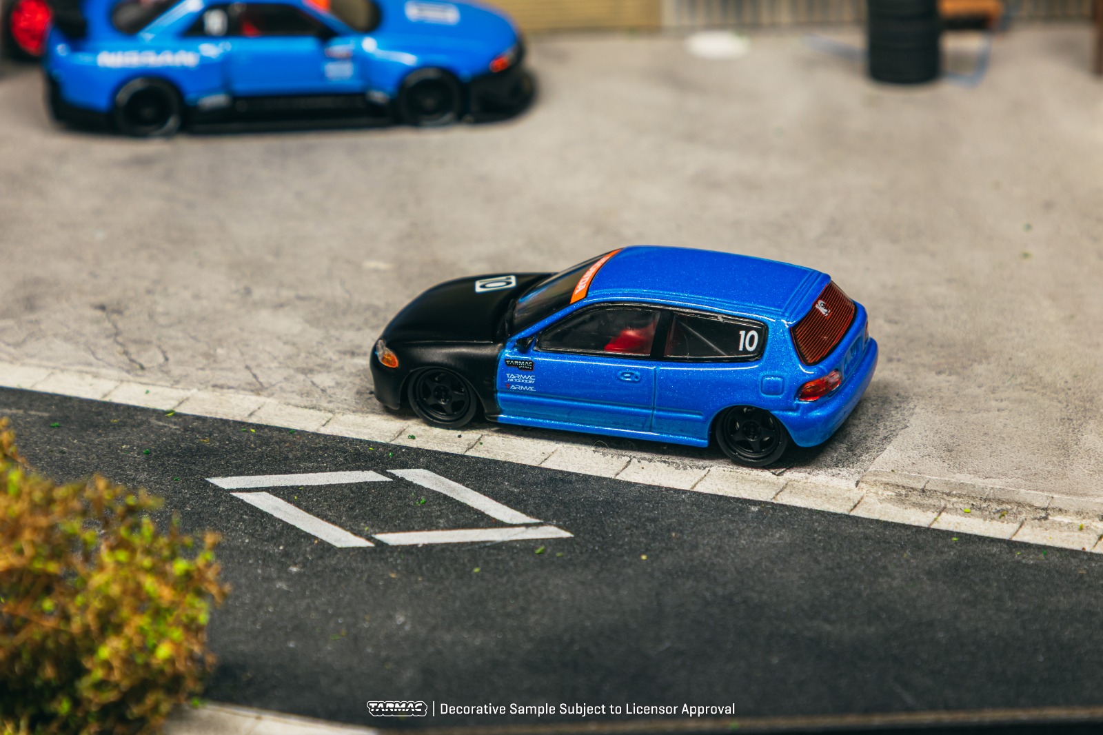 Tarmac Works 1/64 Honda Civic EG6 T64-TL001-10TH HOBBY64