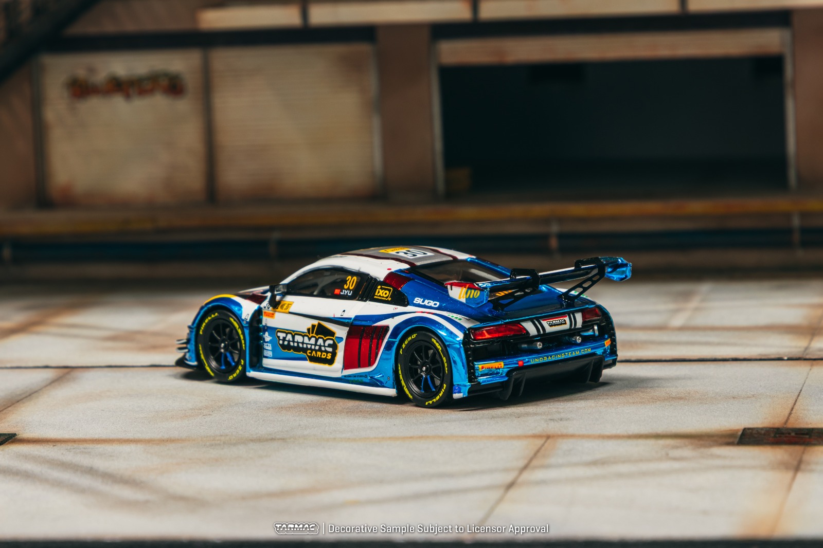 Tarmac Works 1/43 Audi R8 LMS GT3 evo II Macau GT Cup - FIA GT World Cup 2024 HOBBY43 【Future GPX Cyber Formula Edition- James Yu】