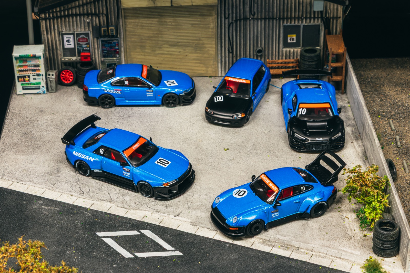 Tarmac Works 1/64 Tarmac Works 10th Anniversary Box Set T64-BOXSET-10TH HOBBY64 【Tarmac Works 10th Anniversary Special Edition】