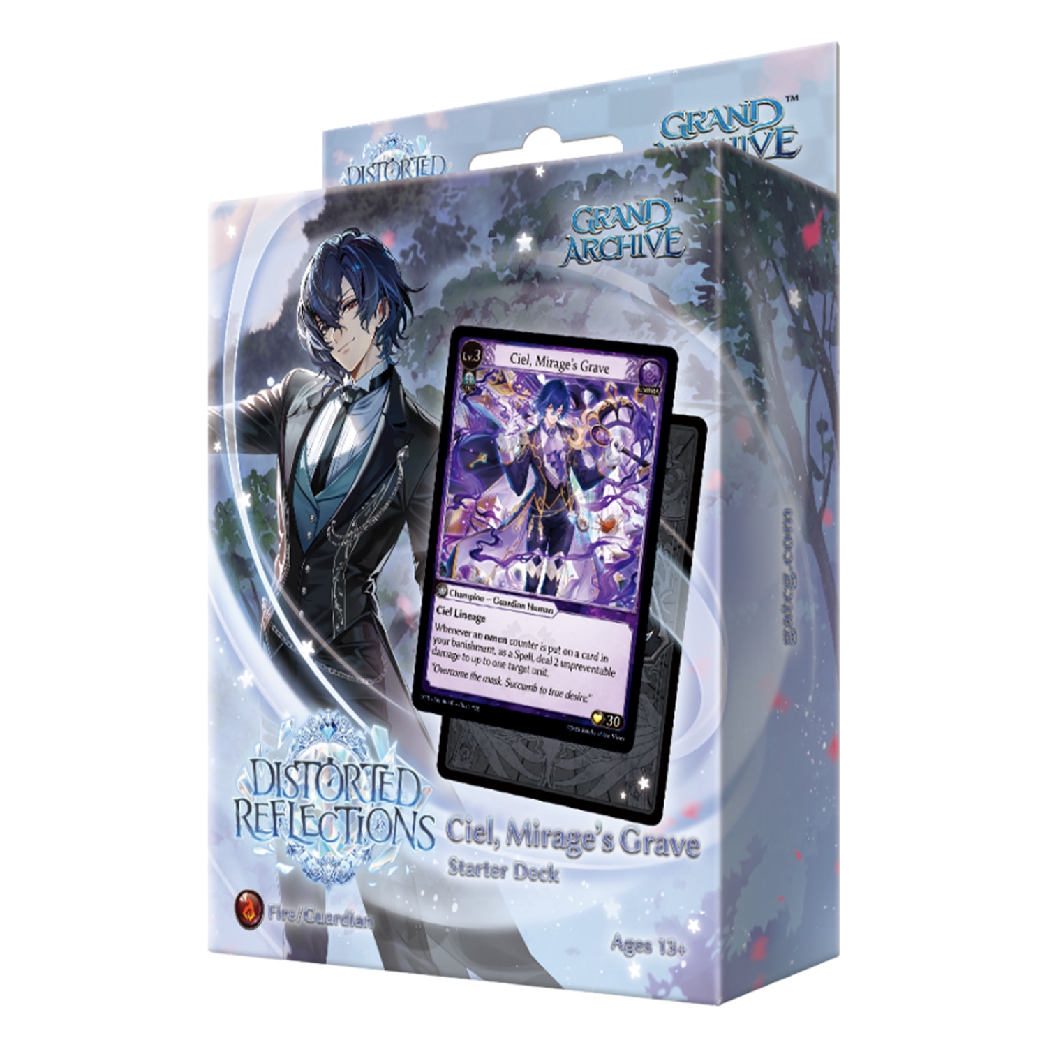 Grand Archive TCG- Distorted Reflections: Ciel, Mirage's Grave Starter deck (8 Starter deck/box)