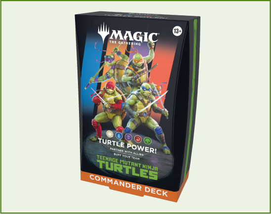 MTG Magic The Gathering Teenage Mutant Ninja Turtles - Commander Deck
