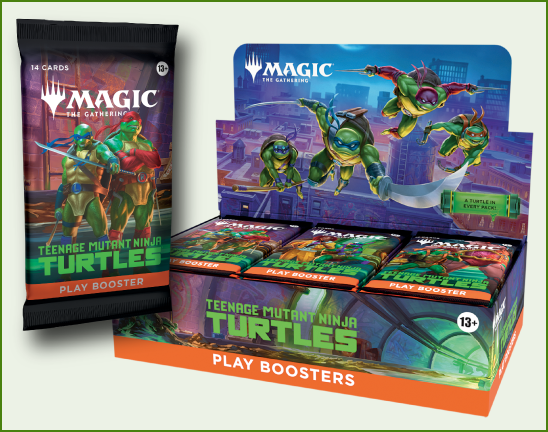 MTG Magic The Gathering Teenage Mutant Ninja Turtles - Play Boosters