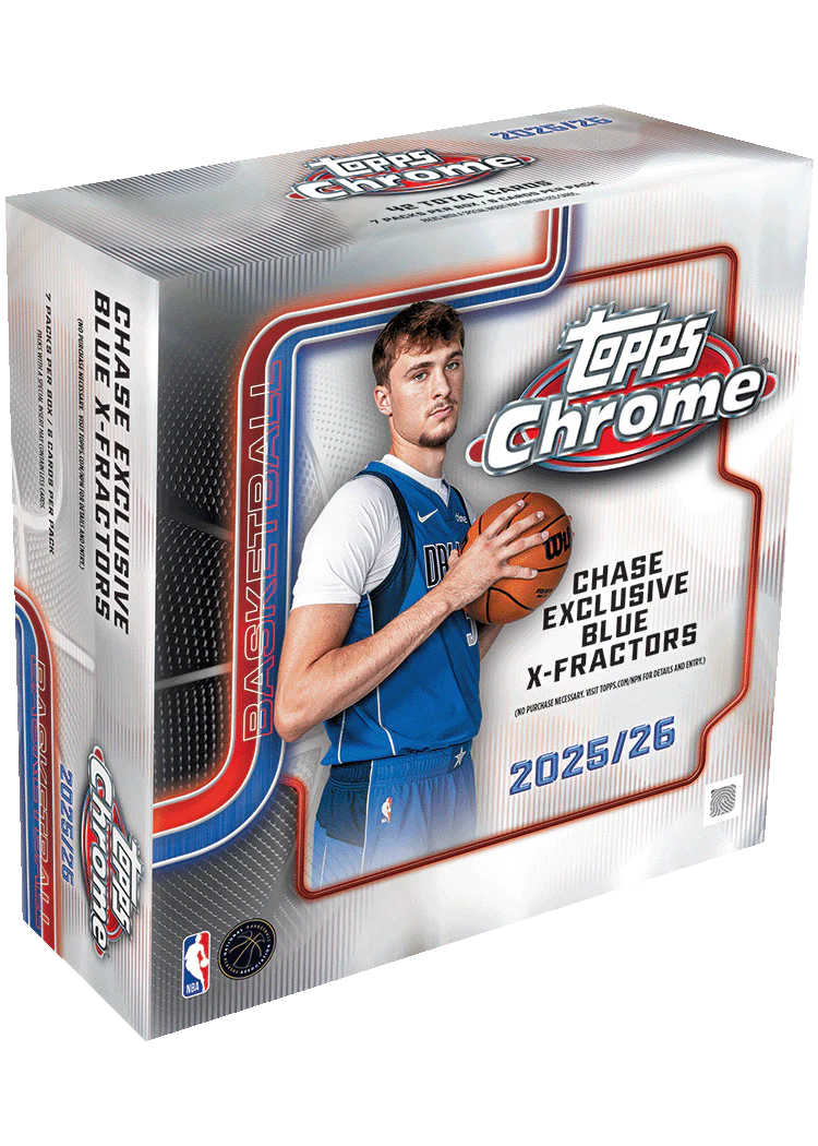 2025-26 Topps Chrome Basketball - Mega Box