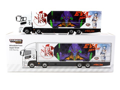 Tarmac Works 1/64 Mitsubishi Fuso Super Great EVA Racing -
TRUCK64