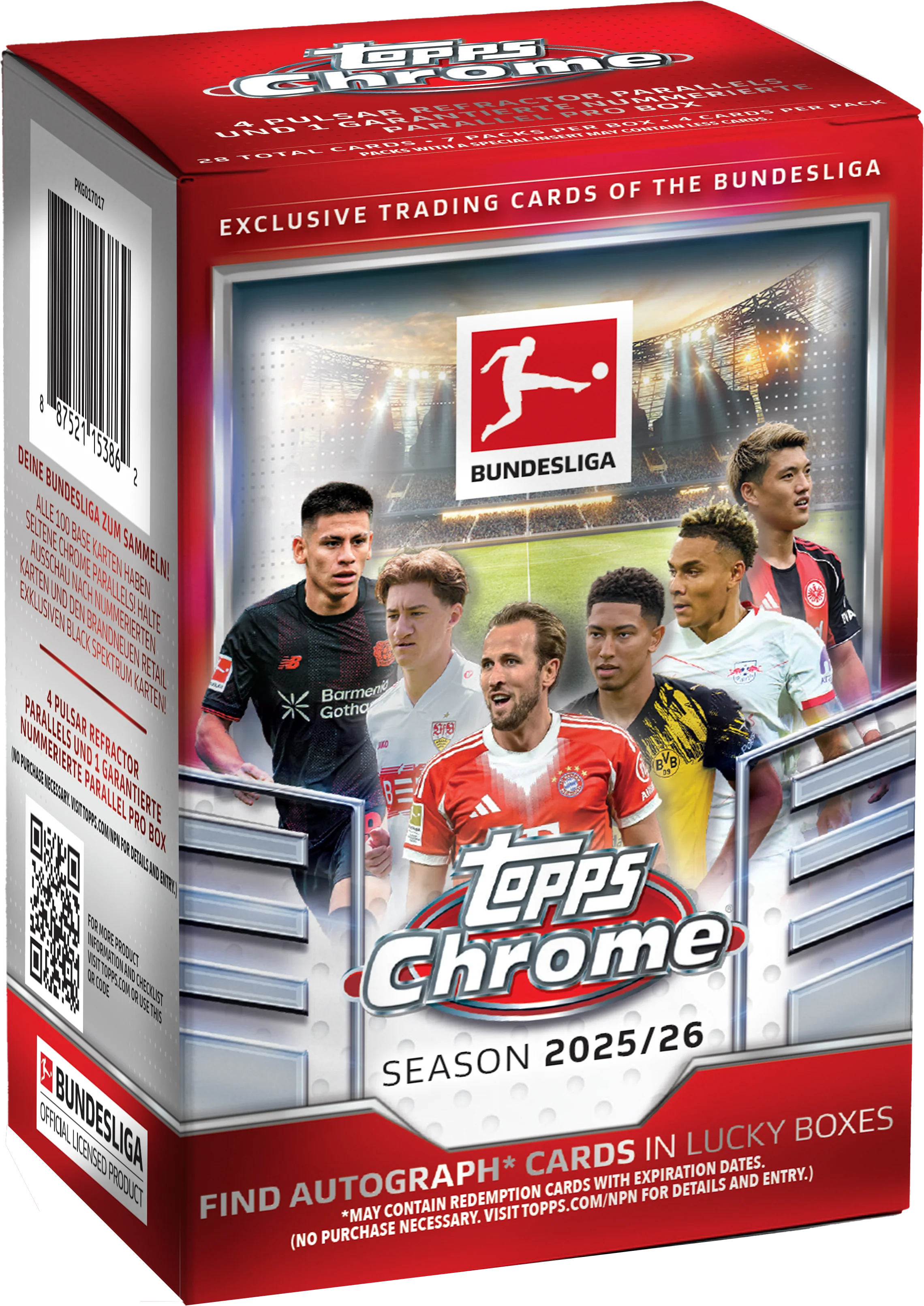 Topps Chrome® Bundesliga 2025/26 - Value Box