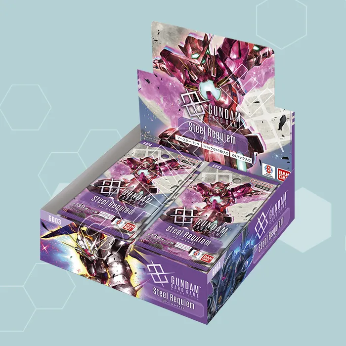 Gundam TCG GD03 Steel Requiem Booster Box