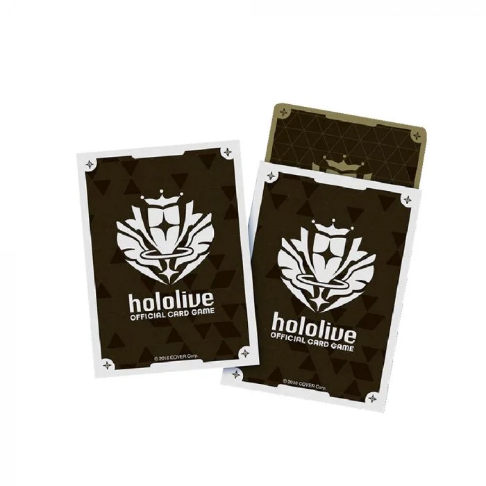 hololive OFFICIAL CARD GAME Official Card Sleeve - Brand Logo (White) - Vol. 3