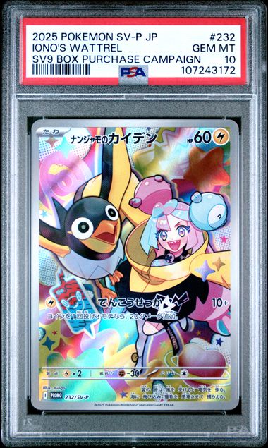 Pokemon TCG (Japanese) 日文版鑑定卡 - PSA – MOONROAD CARD SHOP